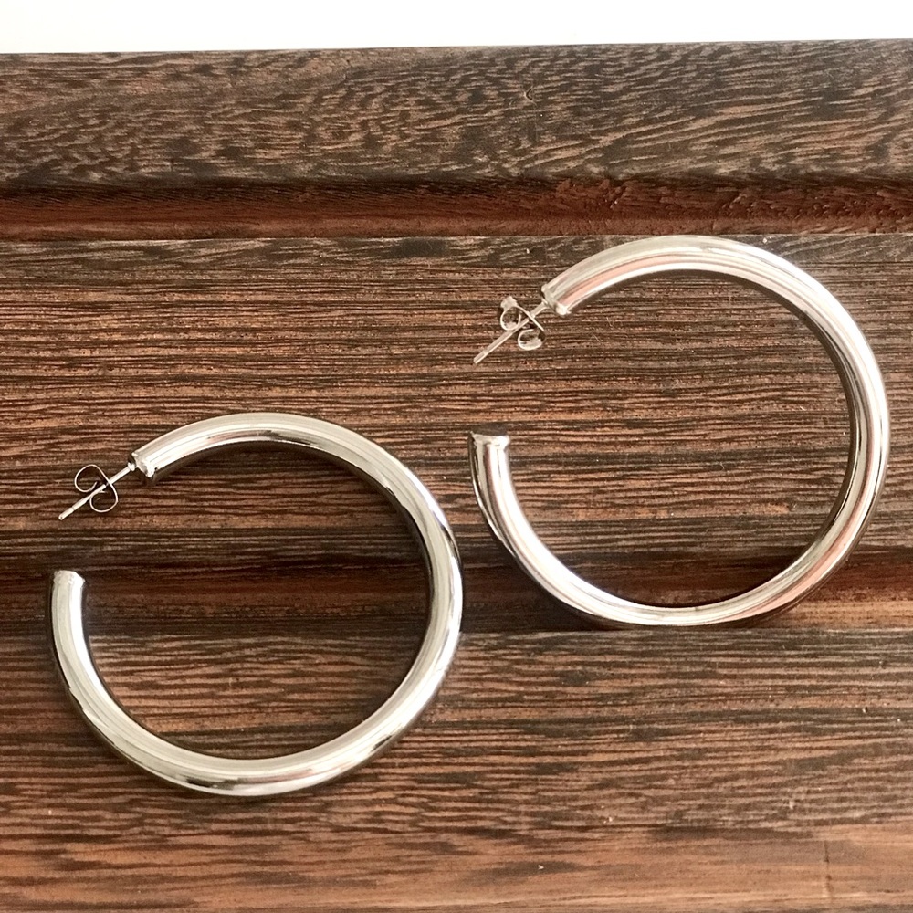 Tubular Hoops Earrings